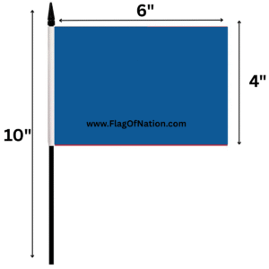 Black Miniature Flags – 12 Pack