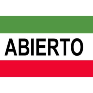 Abierto Flag