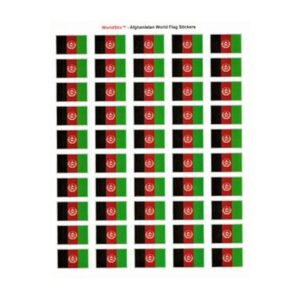 Afghanistan Sheet of 50 Stickers