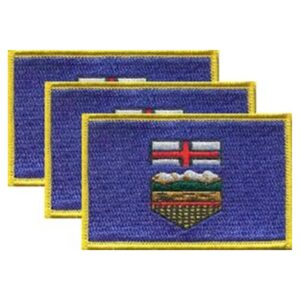 Alberta Flag PatchPack of 3