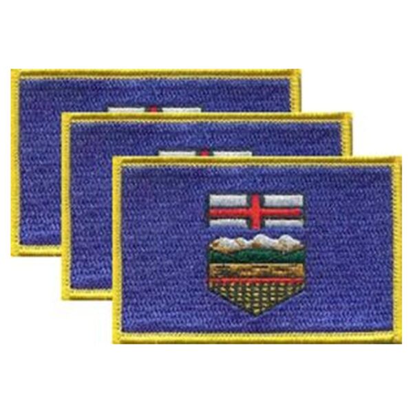 Alberta Flag PatchPack of 3