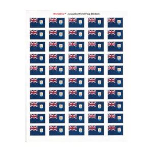 Anguilla Sheet of 50 Stickers