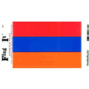 Armenia Flag DecalPack of 6