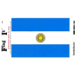 Argentina Flag DecalPack of 6