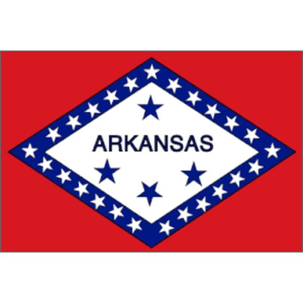 Arkansas Polyester Flag