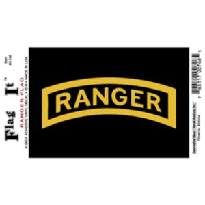 Army Ranger Tab DecalPack of 6