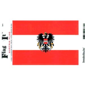 Austria Flag DecalPack of 6
