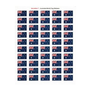 Australia Sheet of 50 Stickers