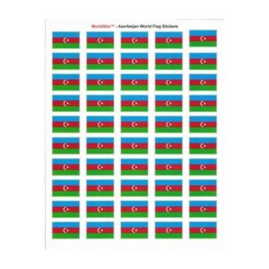 Azerbaijan Sheet of 50 Stickers