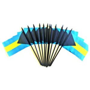 Bahamas Miniature Flags – 12 Pack