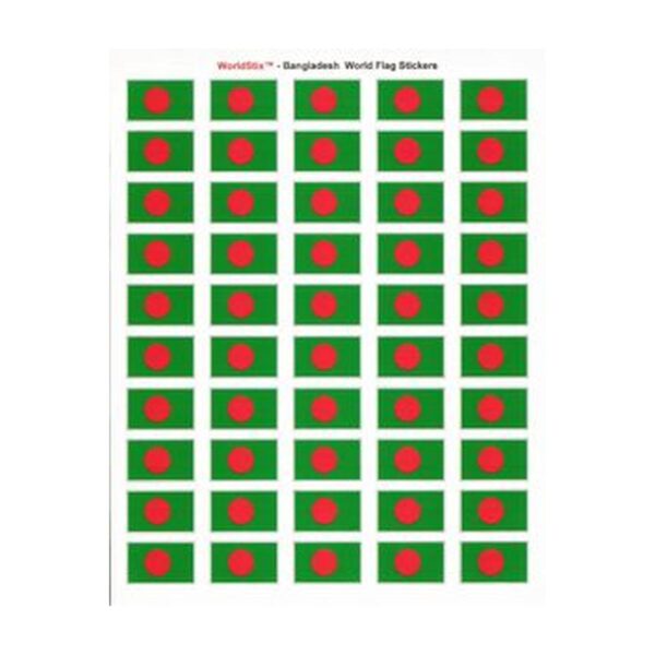 Bangladesh Sheet of 50 Stickers
