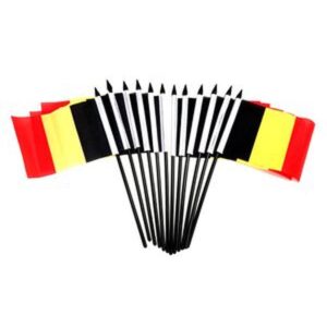 Belgium Miniature Flags – 12 Pack