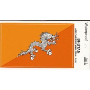 Bhutan Pack of 25 Decals