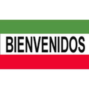Bienvenidos Flag
