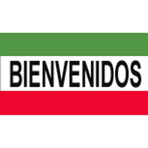 Bienvenidos Flag