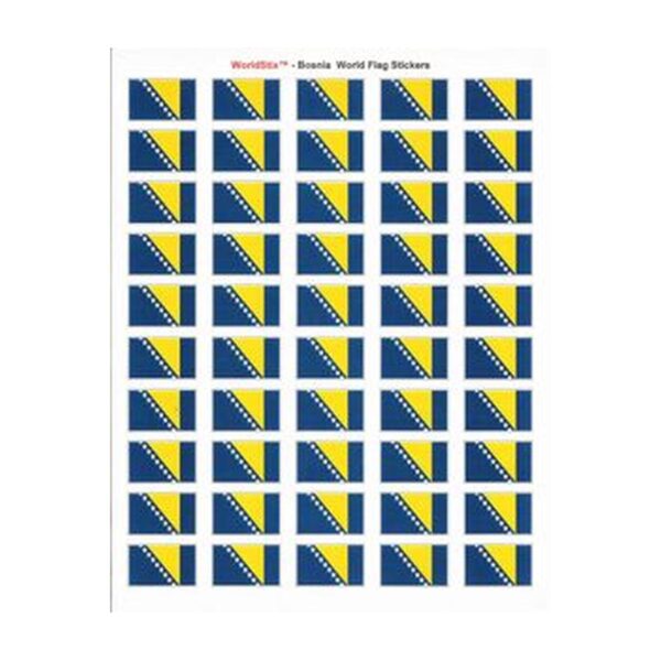 Bosnia/Herzegovina Sheet of 50 Stickers