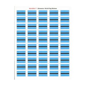 Botswana Sheet of 50 Stickers