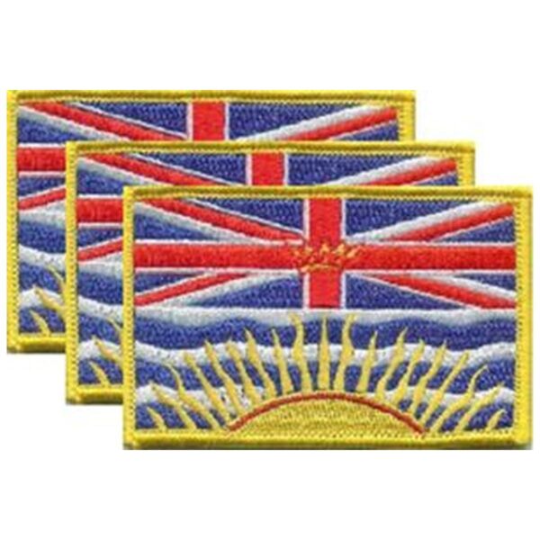 British Colombia PatchPack of 3
