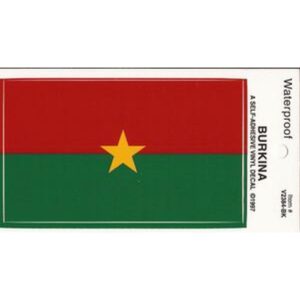 Burkina Faso Pack of 25 Decals