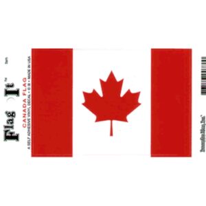 Canada Flag DecalPack of 6