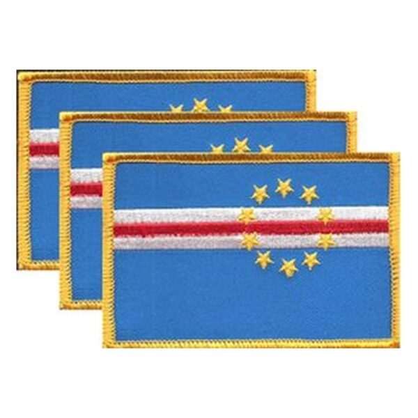 Cape Verde Flag PatchPack of 3