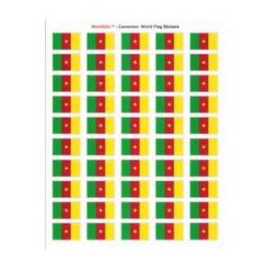 Cameroon Sheet of 50 Stickers