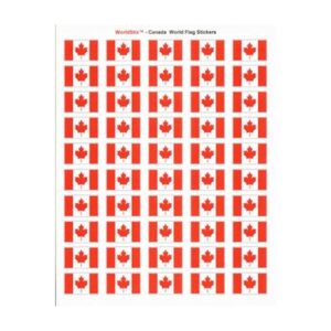 Canada Sheet of 50 Stickers