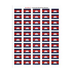 Cambodia Sheet of 50 Stickers