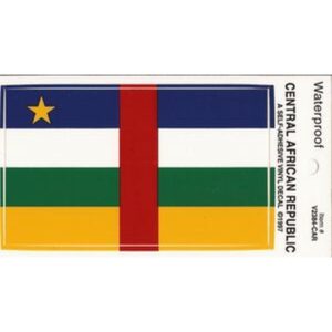 Central African Republic Pack of 25 Decals