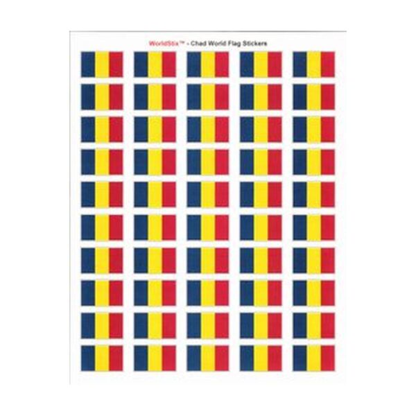 Chad Sheet of 50 Stickers