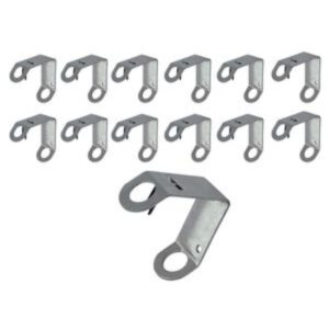 Aluminum Classroom Mounting Brackets – 45° Angle – Box of 12
