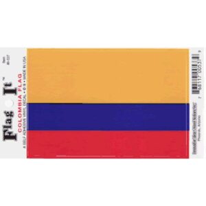Colombia Flag DecalPack of 6