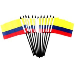 Colombia Miniature Flags – 12 Pack
