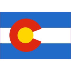 Colorado Polyester Flag