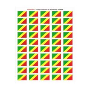 Congo, Republic of Sheet of 50 Stickers