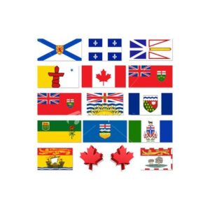 Complete Set of Canadian Provinces