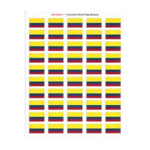 Colombia Sheet of 50 Stickers
