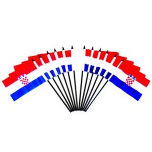 Croatia Miniature Flags – 12 Pack