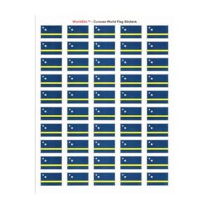 Curacao Sheet of 50 Stickers