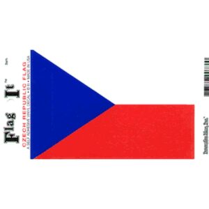 Czech Republic Flag DecalPack of 6