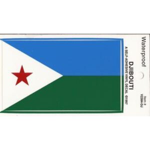 Djibouti Pack of 25 Decals