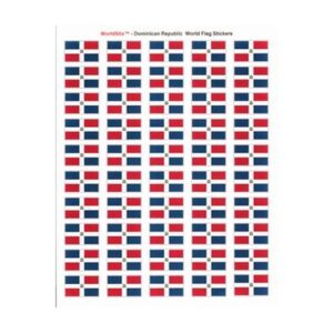 Dominican Republic Sheet of 50 Stickers