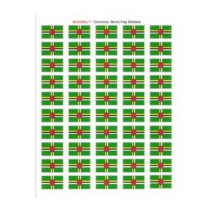 Dominica Sheet of 50 Stickers