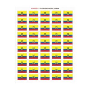 Ecuador Sheet of 50 Stickers