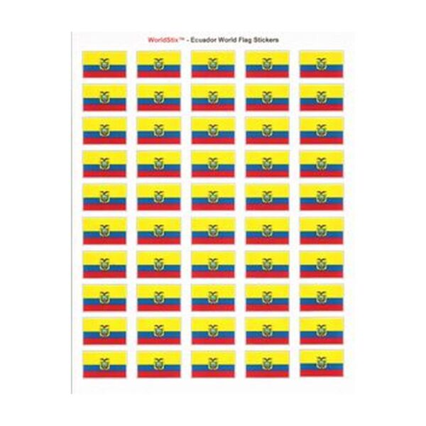 Ecuador Sheet of 50 Stickers