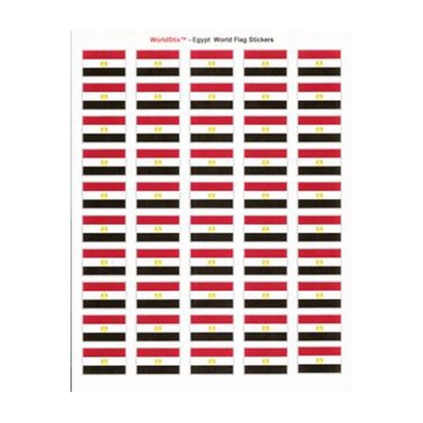 Egypt Sheet of 50 Stickers