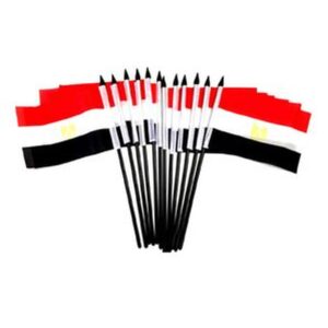 Egypt Miniature Flags – 12 Pack