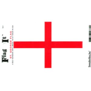 England St. George’s Cross Flag DecalPack of 6