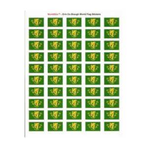 Erin Go Bragh Sheet of 50 Stickers