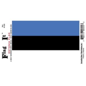 Estonia Flag DecalPack of 6